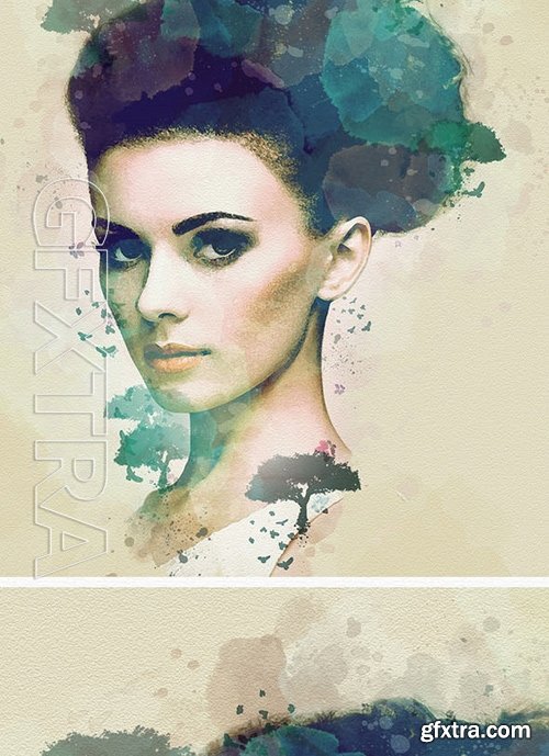 GraphicRiver - 5 in 1 Illustration Art Photoshop Action 16834686