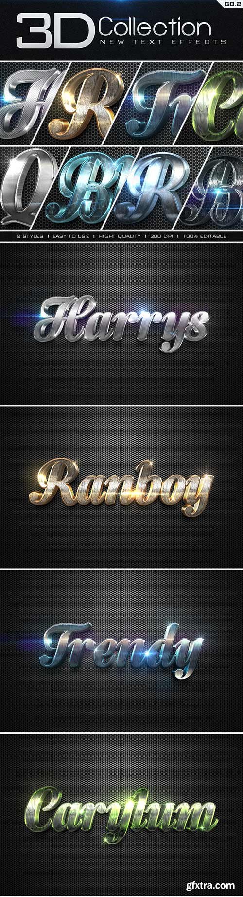 GraphicRiver - New 3D Collection Text Effects GO.2 9609990