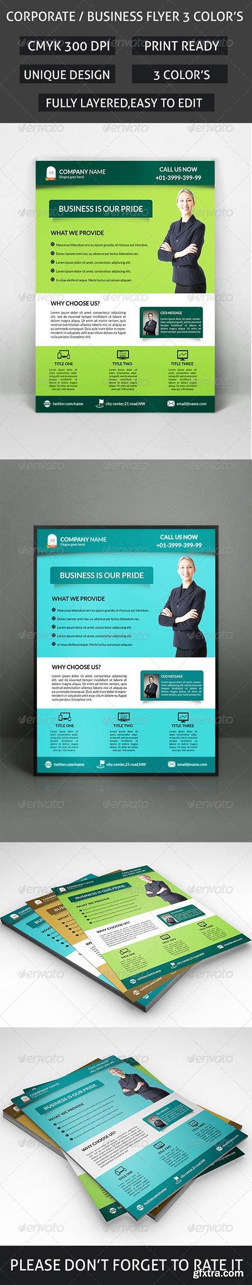GraphicRiver - Corporate or Business Flyer 8759660
