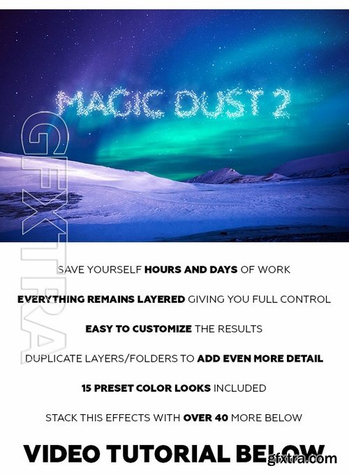 GraphicRiver - Magic Dust 2 Photoshop Action 16845588