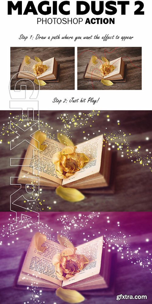 GraphicRiver - Magic Dust 2 Photoshop Action 16845588