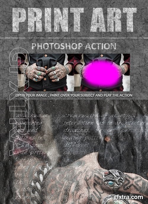 GraphicRiver - Print Art Photoshop Action 16822850