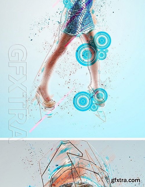 GraphicRiver - Abstract Photoshop Action 16824552