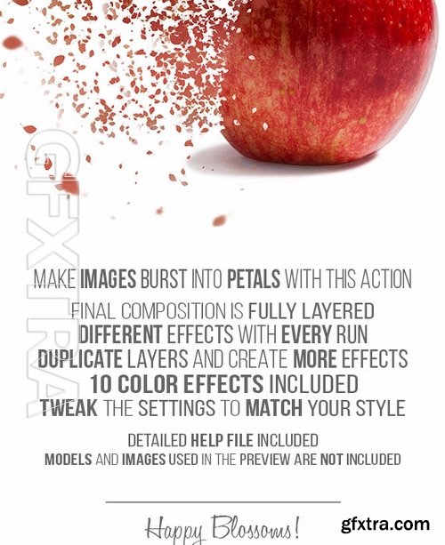 GraphicRiver - Blossoms Photoshop Action 16876177