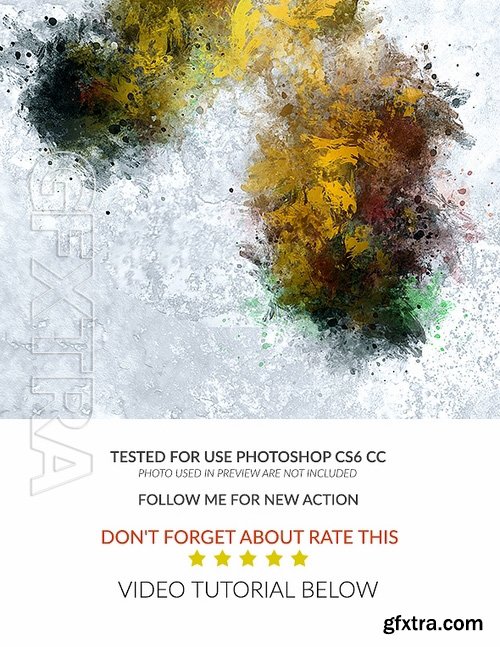 GraphicRiver - Painting Scatter Photoshop Action 16828368