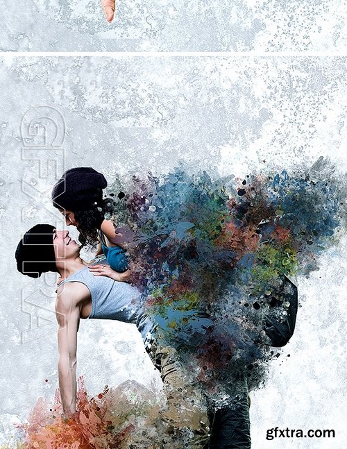 GraphicRiver - Painting Scatter Photoshop Action 16828368