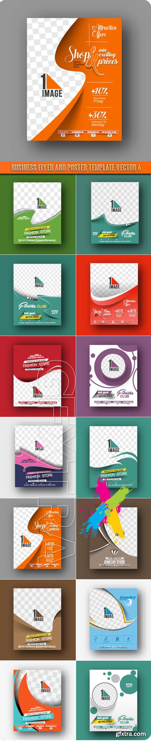 Business Flyer and Poster Template Vector 6