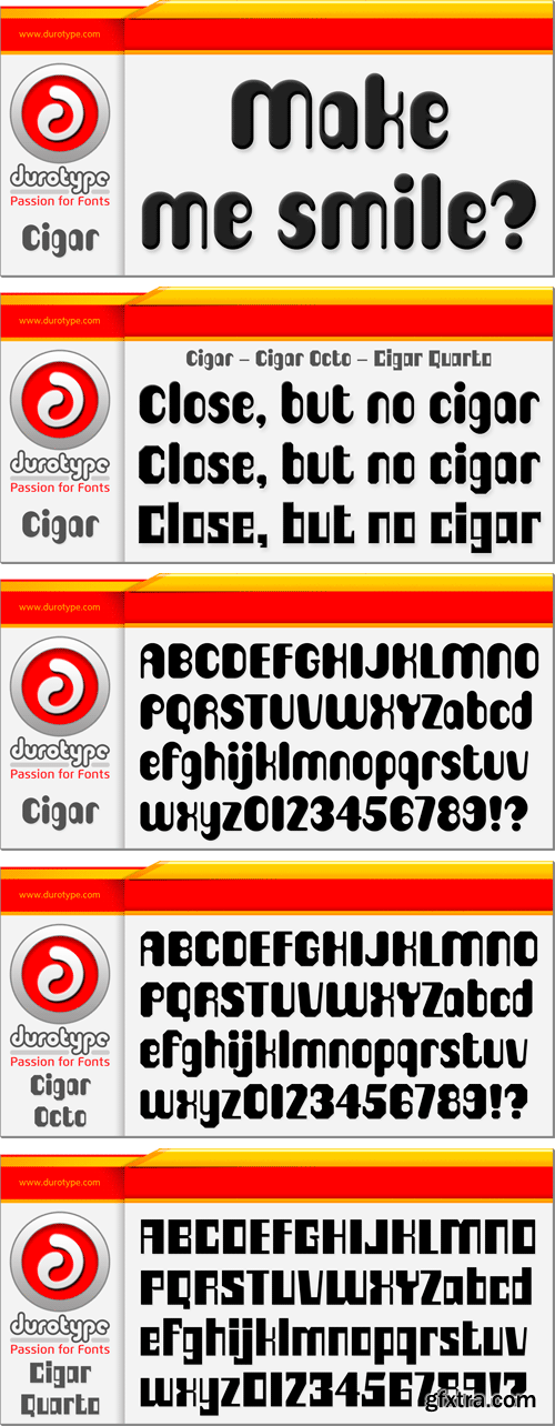 Cigar Font Family