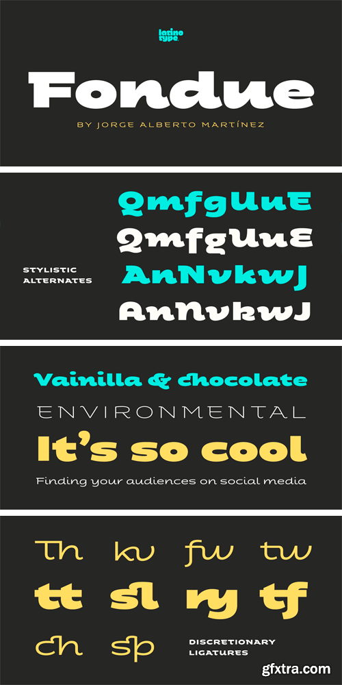 Fondue Font Family