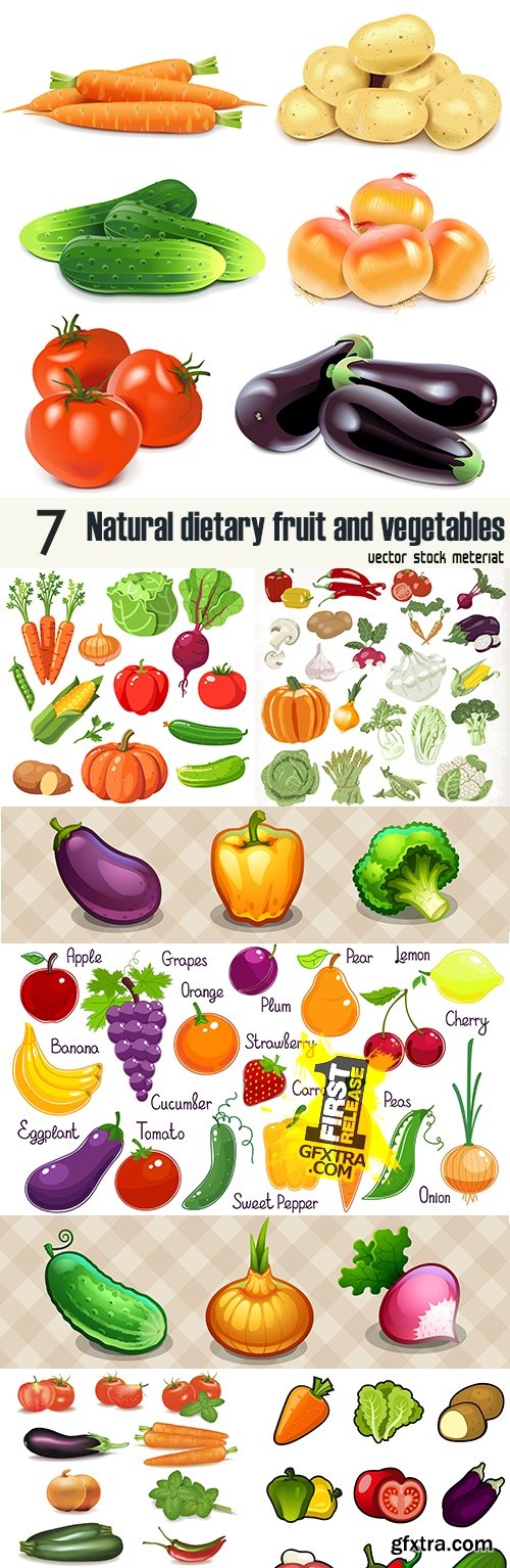 Natural dietary fruit and vegetables