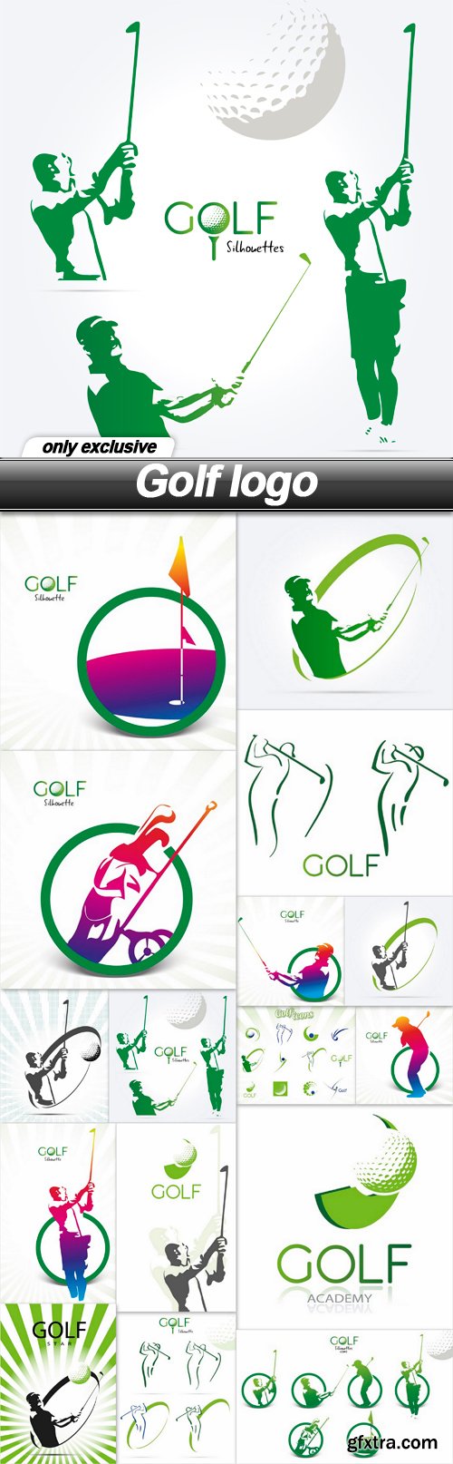 Golf logo - 16 EPS