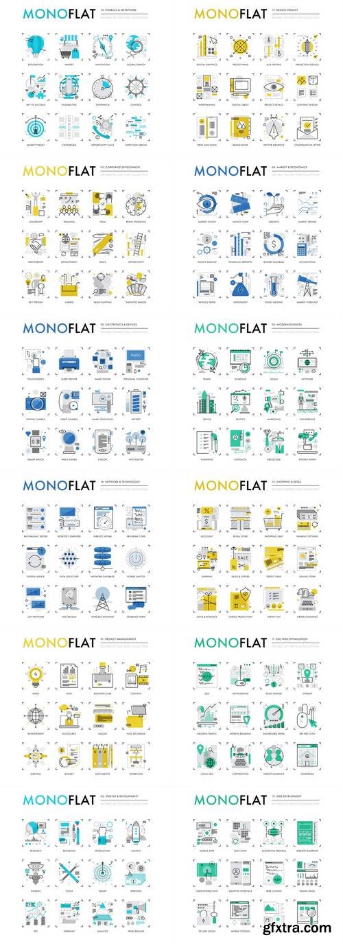 Monoflat Icons