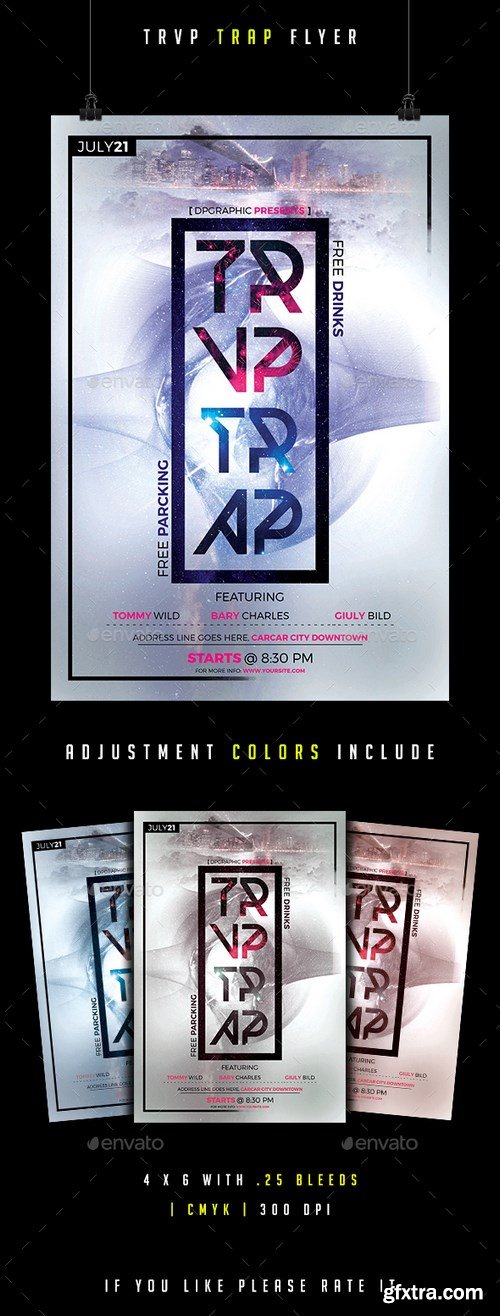 GraphicRiver - Trvp Trap Flyer