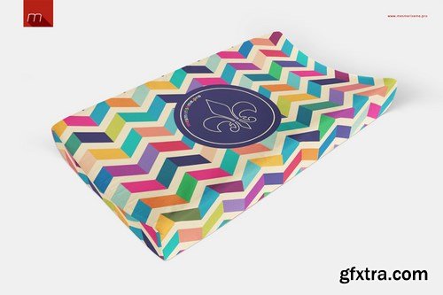 CreativeMarket - Changing Pad Cover Mock-up