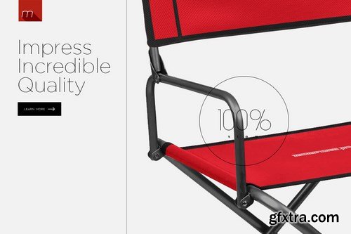 CreativeMarket - Folded Chair 4 Types Mock-up 761802