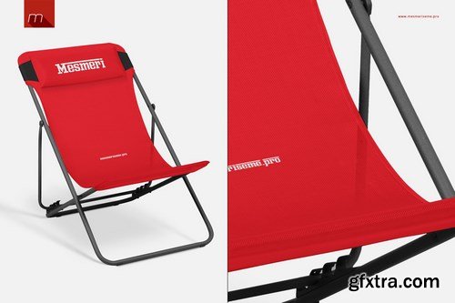 CreativeMarket - Folded Chair 4 Types Mock-up 761802