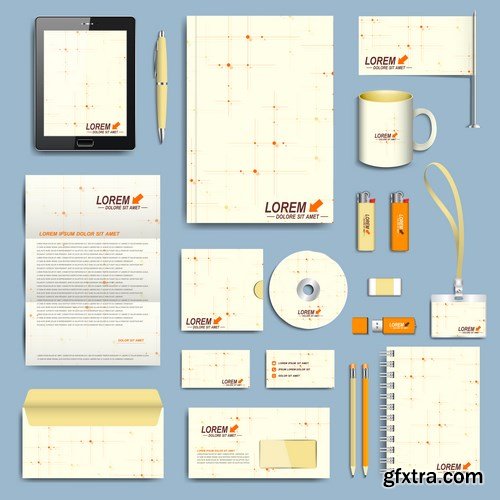 Modern Set of Brochures, Flyer, Booklet, Cover or Annual Report 5 - 18xEPS