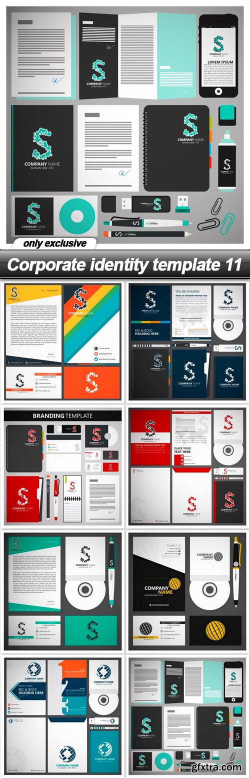 Corporate Identity Template 12 - 8 EPS