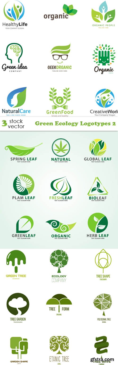 Vectors - Green Ecology Logotypes 2