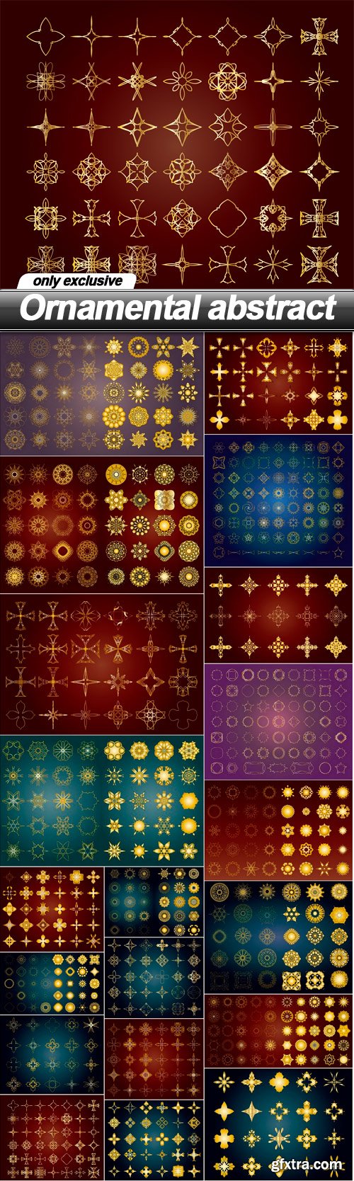 Ornamental abstract - 20 EPS