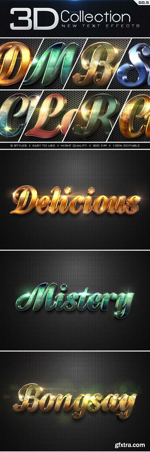 GraphicRiver - New 3D Collection Text Effects GO.5 9693996