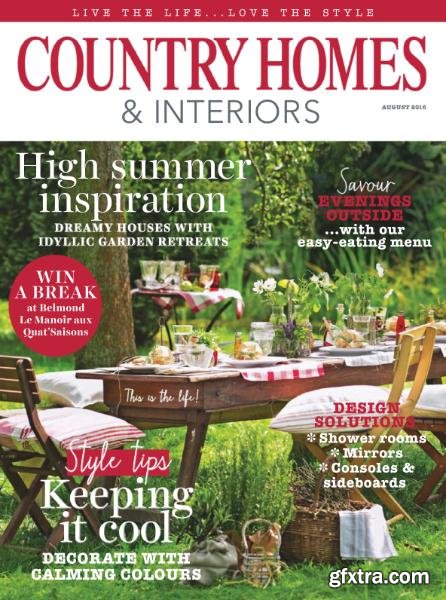 Country Homes & Interiors - August 2016