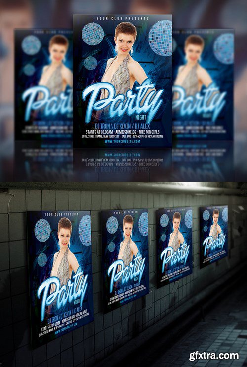 CM - Party Flyer Template 242783