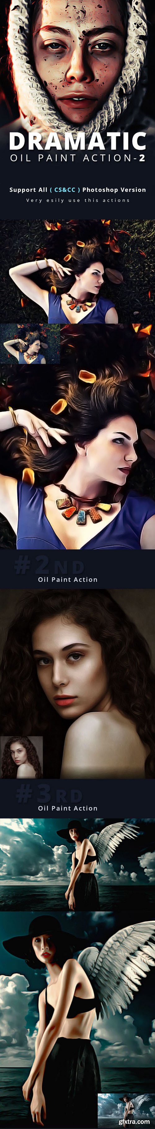 GraphicRiver - Dramatic Oil Paint Action V2