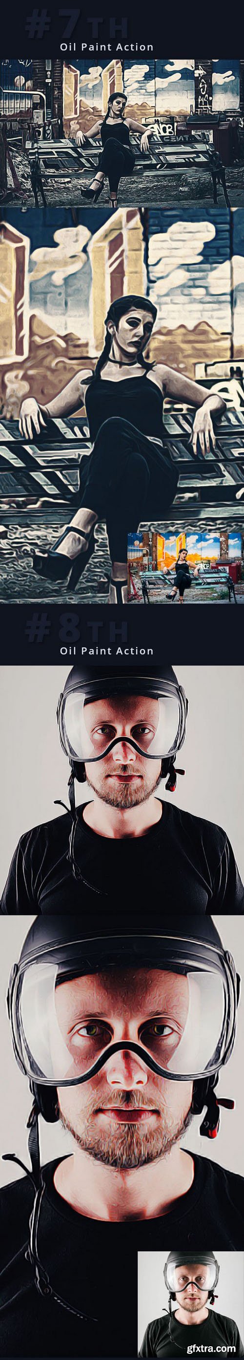 GraphicRiver - Dramatic Oil Paint Action V2