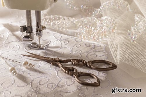 Collection of scissors tailor seamstress couturier designer 25 HQ Jpeg