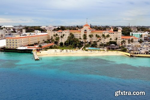 Collection Bahamas beach resort sand sea landscape palm island 25 HQ Jpeg