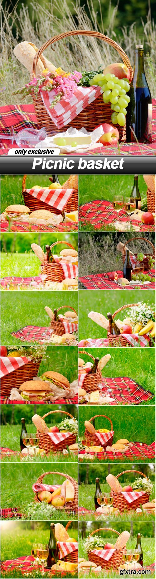 Picnic basket - 15 UHQ JPEG