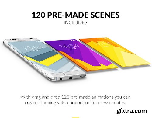 Videohive Professional 3D App Promo Toolkit for Element 3D 15852376