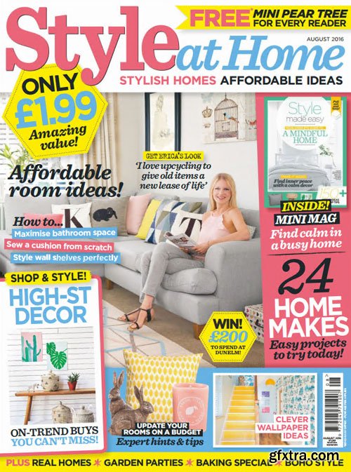 Style At Home UK - August 2016