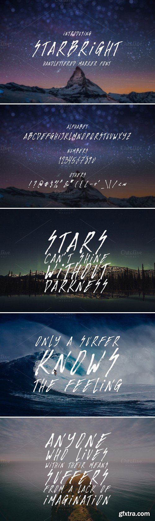 CM - Starbright Display Font 744654