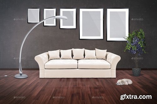 GraphicRiver - Mockup Interior Scene Creator - 15265563