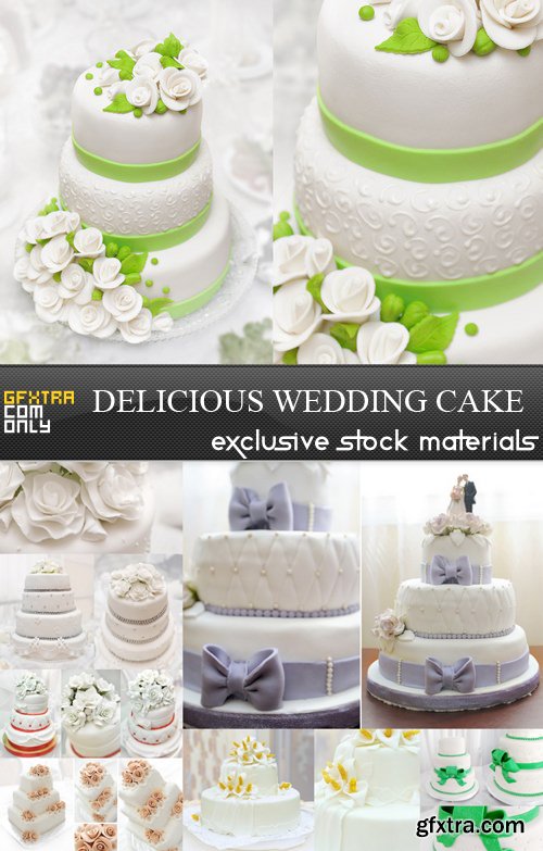 Delicious Wedding Cake - 7 UHQ JPEG