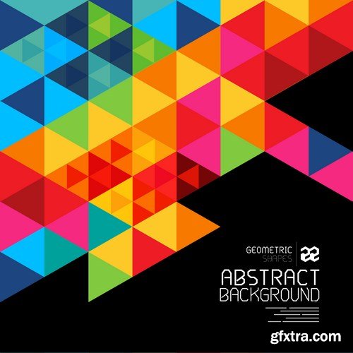 Amazing Abstract Backgrounds Collection 18 - 22xEPS