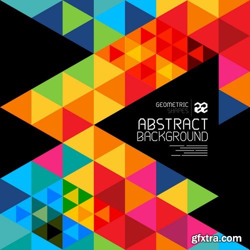 Amazing Abstract Backgrounds Collection 18 - 22xEPS