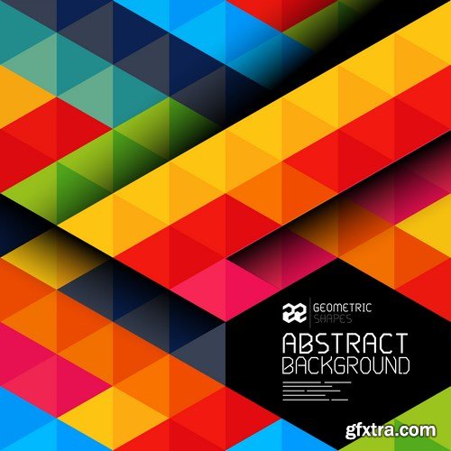 Amazing Abstract Backgrounds Collection 18 - 22xEPS