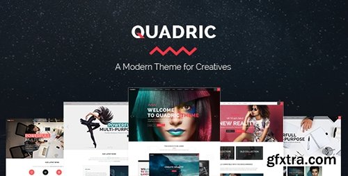 ThemeForest - Quadric v1.3 - A Modern Theme for Creatives - 13397921