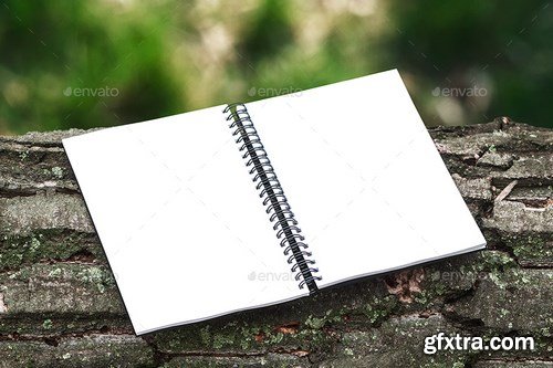 GraphicRiver - Sketchbook Photo Mock-up