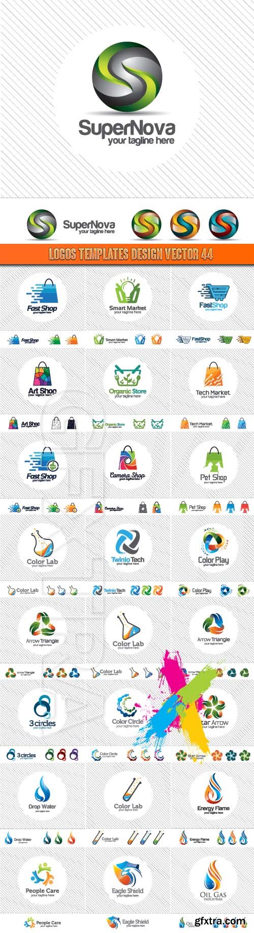 Logos Templates Design Vector 44