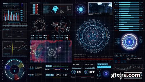 Videohive Sci-fi Interface HUD 15089902