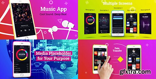 Videohive Colorful App Promo 15229229