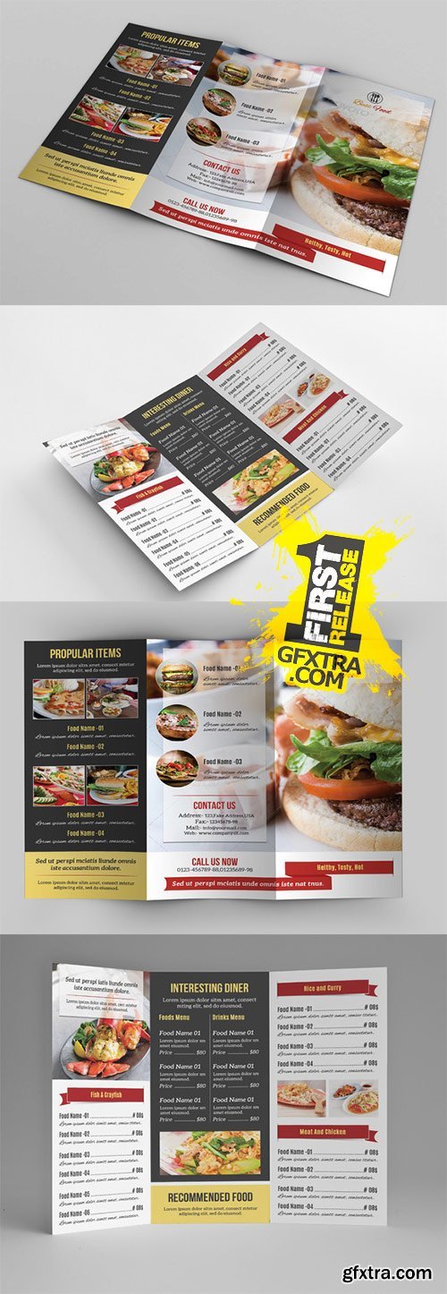 CM - Food Menu Template 249987