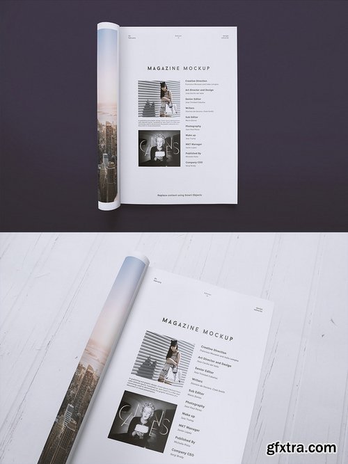 CM - 5 Magazine Mockups Templates 335179