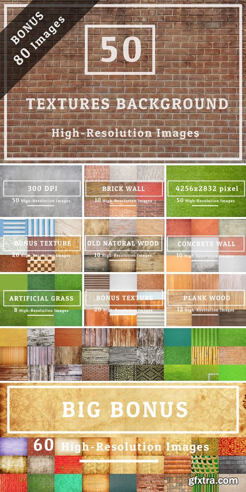 CM 538139 - 50 Texture Background Set 01