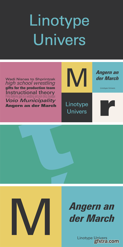 Linotype Univers Font Family