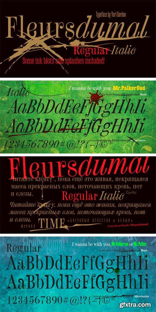 Fleursdumal Font Family